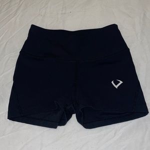 Violate the Dresscode Black Luxe Butt Scrunch Shorts